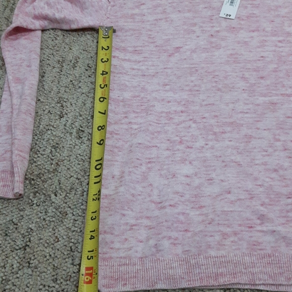 Joe Fresh Pink Sweater - NWT - Picture 3 of 6